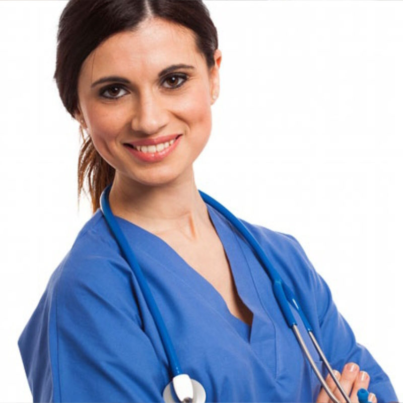 A nursing uniform...