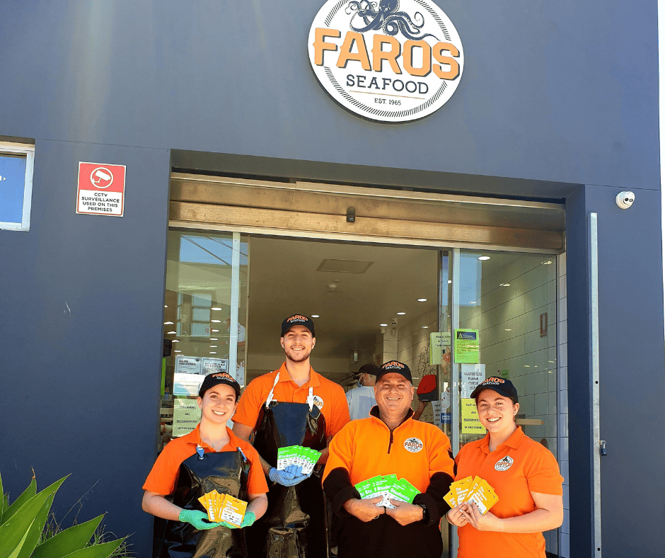 Faros Seafood - Marrickville Giving Back to young people